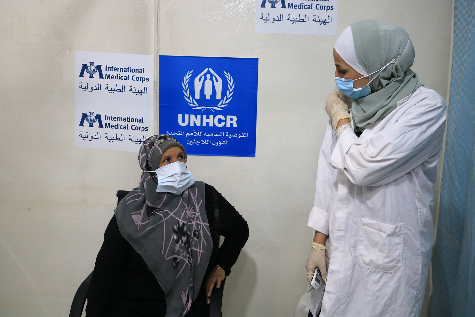In Jordan, we’re helping residents of Azraq and Zaatari refugee camps get their COVID-19 vaccination.