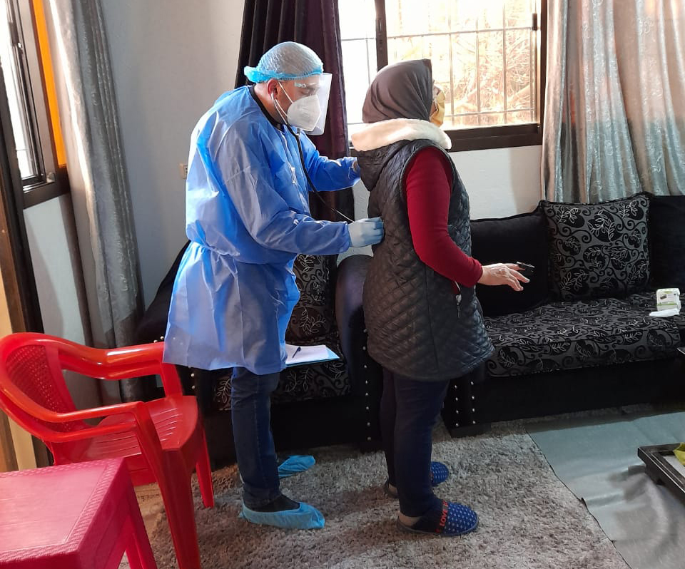 In collaboration with EU in Lebanon, we are working the Akkar municipalities and the primary healthcare clinics to provide homecare to patients who have mild to moderate COVID-19 symptoms.