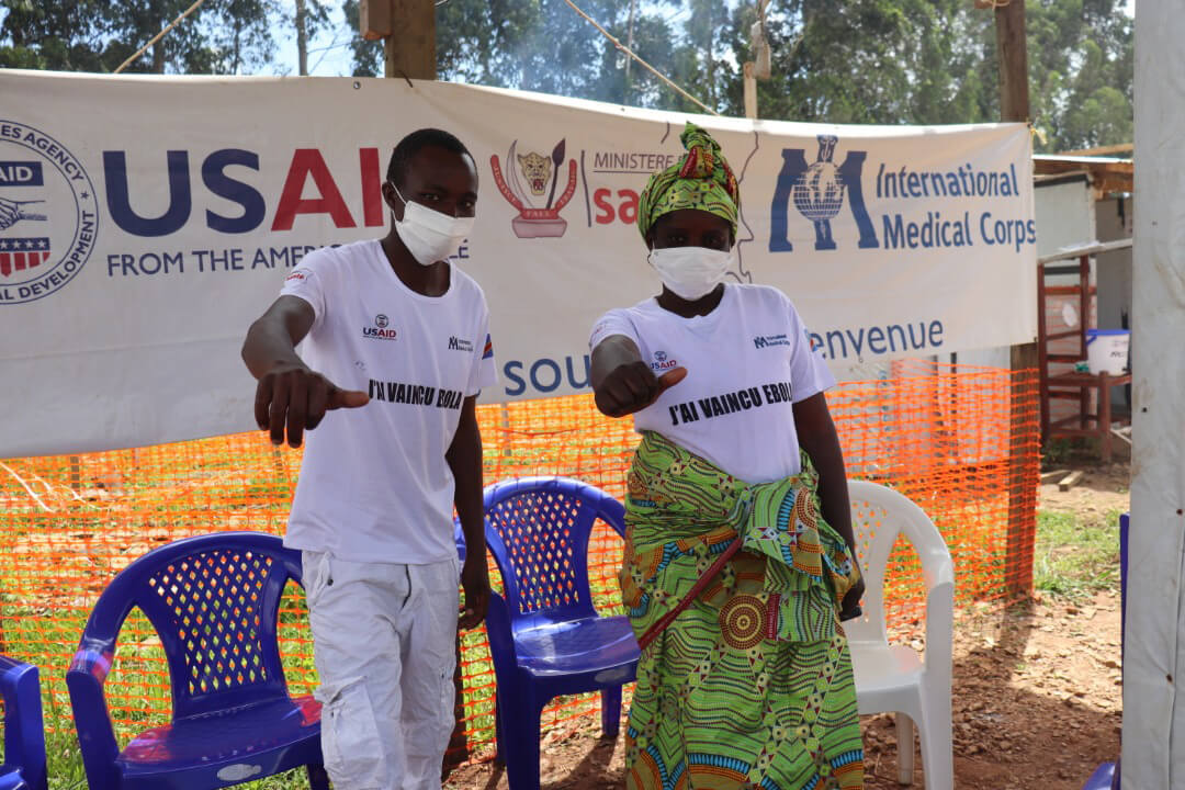 This month, we celebrated the discharge of the last two patients at our Ebola Treatment Center in Katwa.