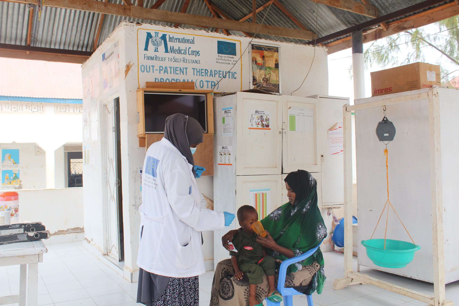 IMC Nutrition Activities and Interventions at the Galkacyo South (GAS) hospital.