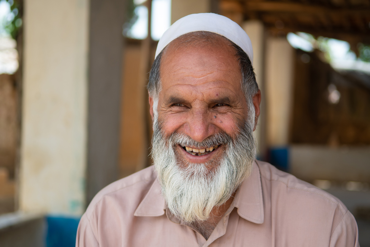 Haji Ghaffar is an electrician and a member of an International Medical Corps gender-support group who has lived a peaceful life in Pakistan for more than 35 years, after fleeing the violence surrounding the Soviet invasion of Afghanistan. 