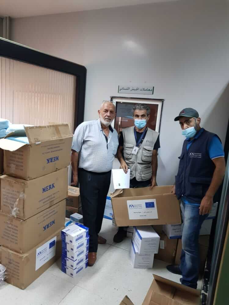 Response to Akkar Explosion - Medical Supplies for Burn care Donation Hospital.