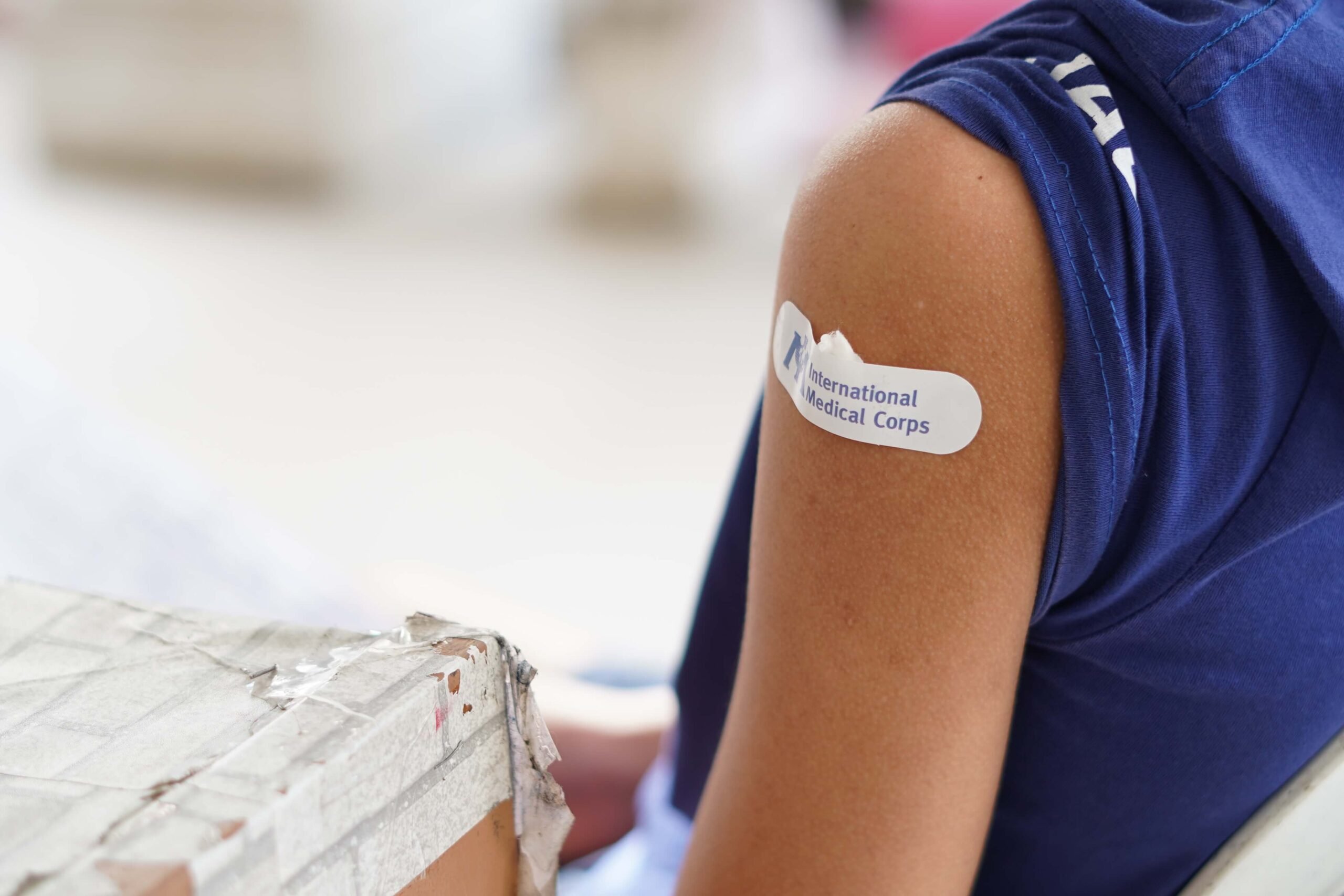 Vaccination campaign in Angono.