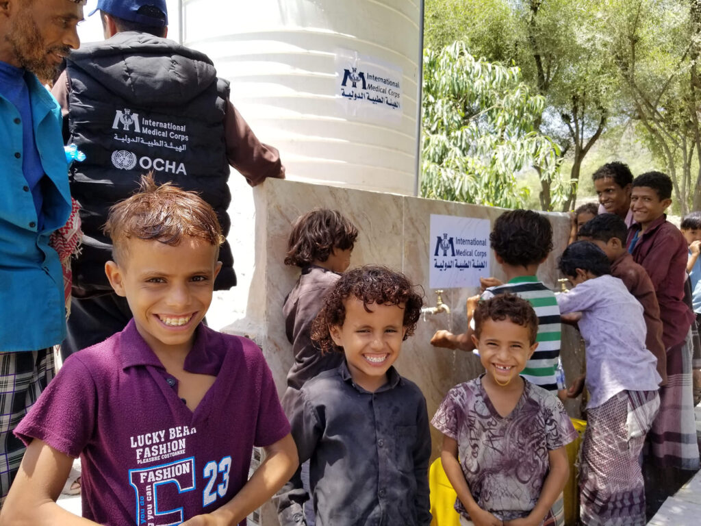 A joyous celebration broke out among residents of Al-Hanaka after they saw the village well that Fayad’s team had just repaired. Having the well produce water for the first time in eight years was one of the most rewarding memories of his humanitarian work with International Medical Corps.