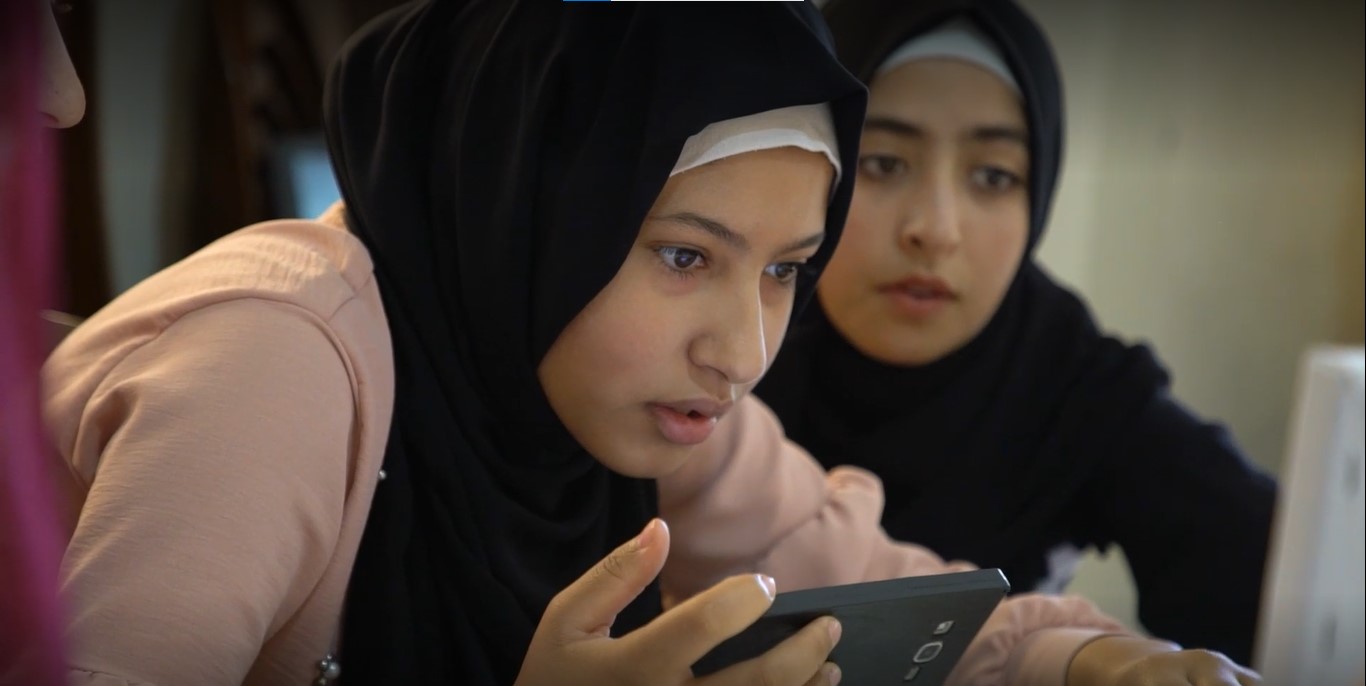 International Medical Corps organized a filmmaking workshop for a group of adolescent girls in Bekaa as part of its adolescent girls’ empowerment program.