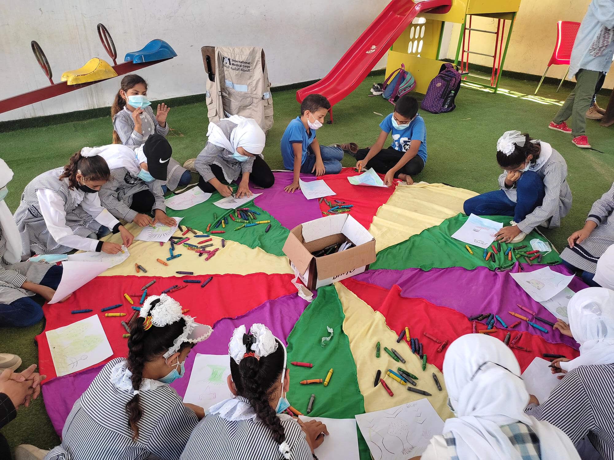 Our structured and recreational skill-building activities provide children with a safe space to learn, play and share.