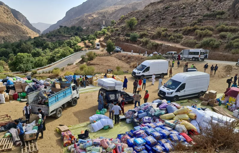International Medical Corps is partnering with local organizations to distribute hygiene kits, family tents, solar kits, plastic sheeting, and winter clothing and shoes to support affected communities.