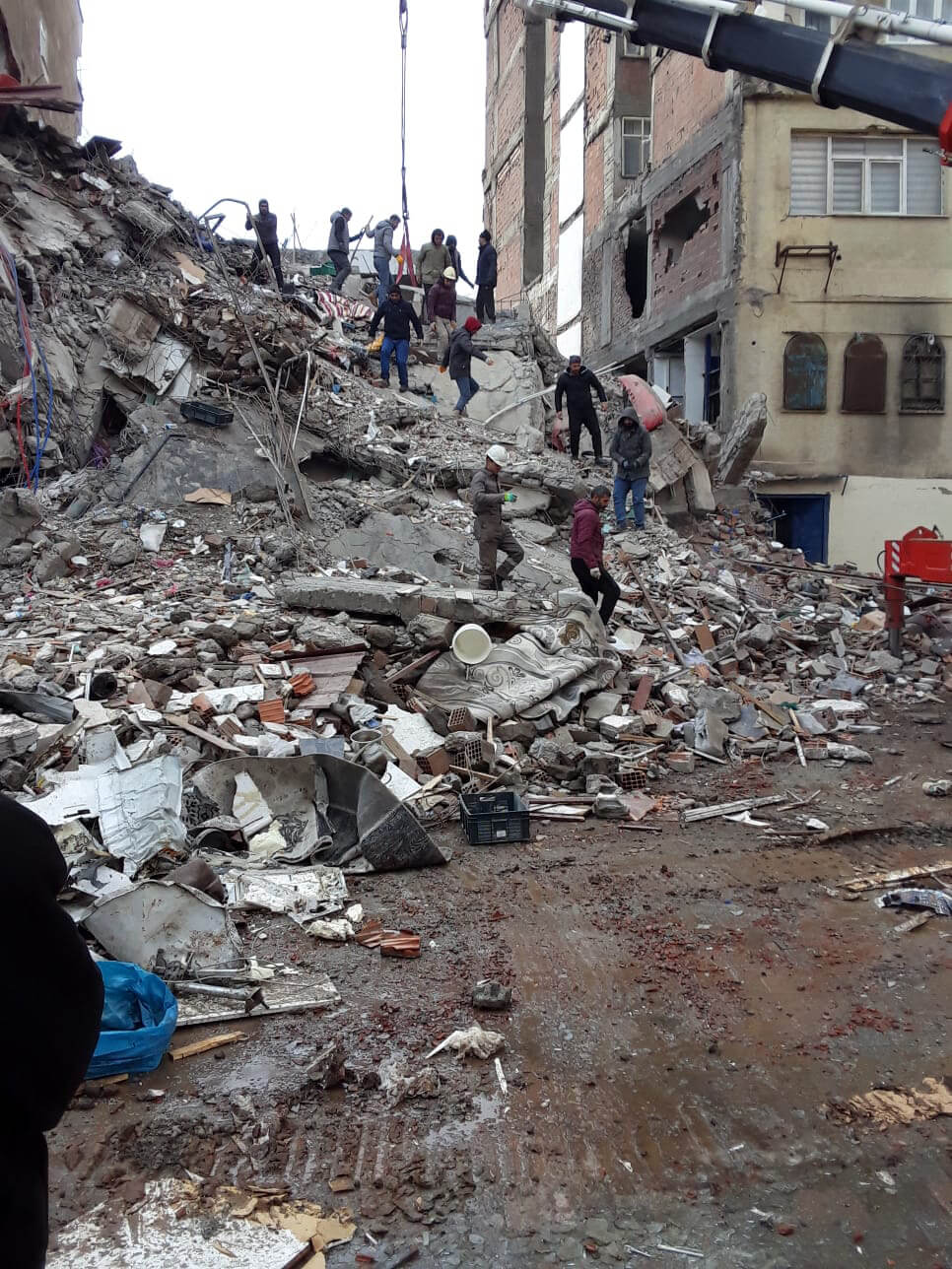 Scenes of destruction in Türkiye in the aftermath of the earthquakes.