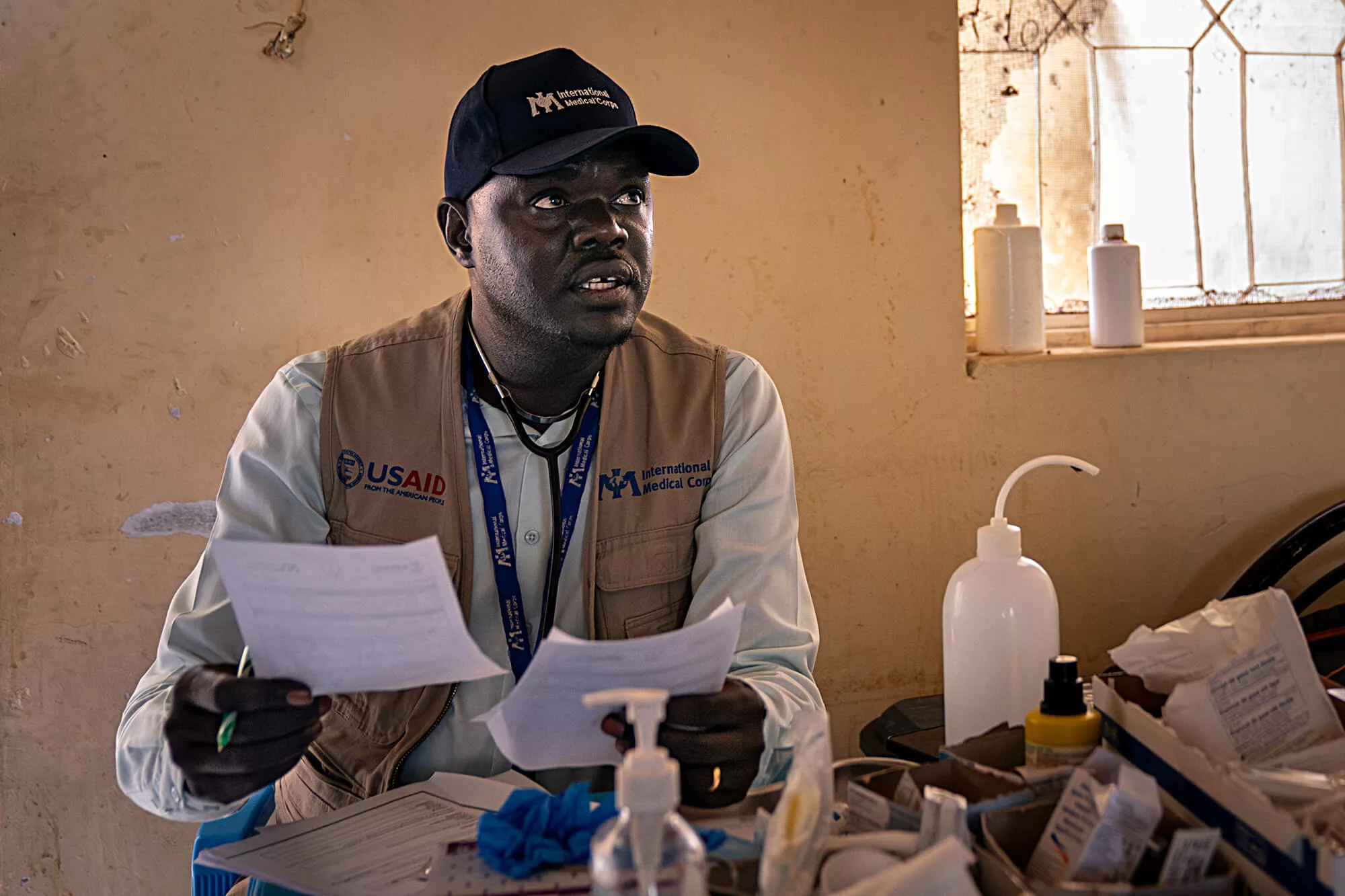 Dr. William Marcello Nazario leads our emergency response team in Renk, South Sudan.